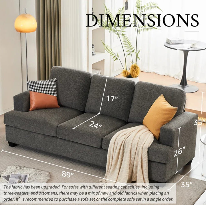 Belosic 89'' Upholstered Sofa