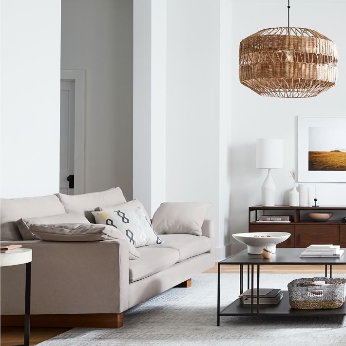 Rattan Weave Pendant