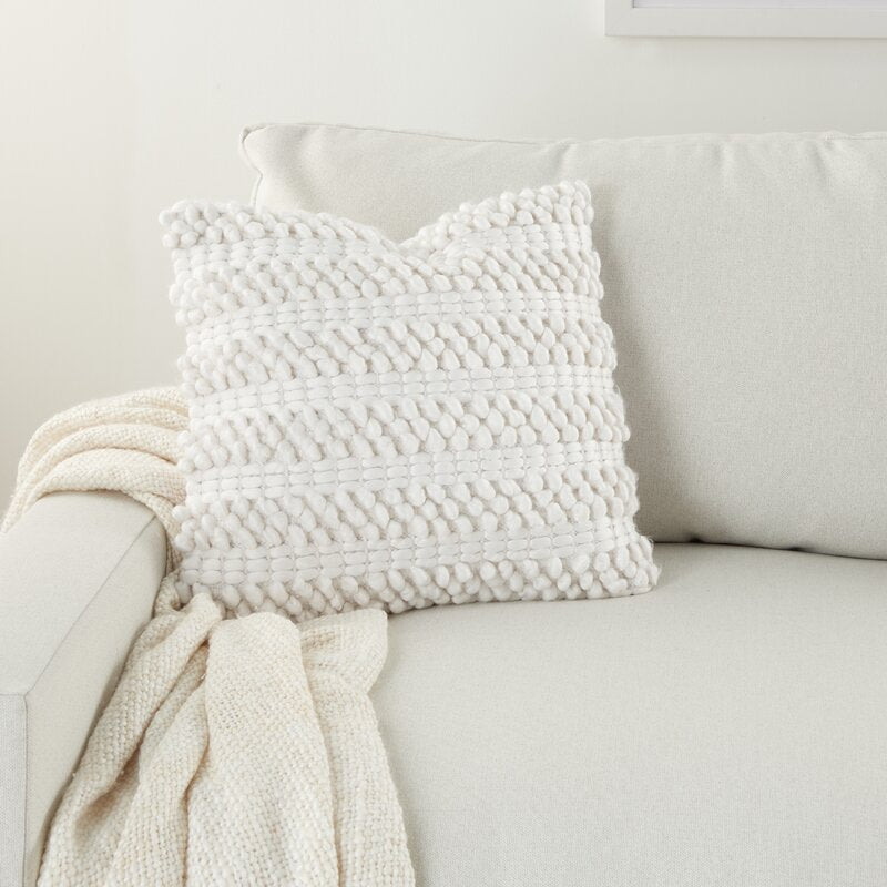 Valerie Square Pillow Cover And Insert With Insert-20"x20"