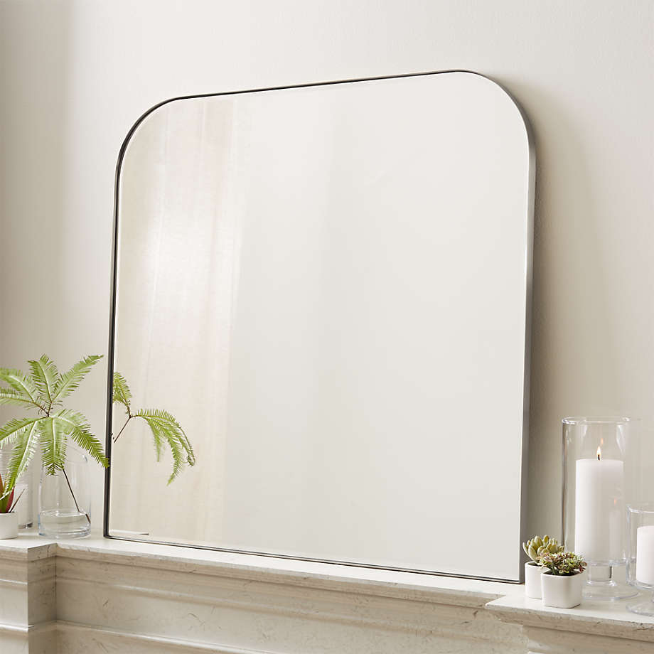Edge Silver Arch Wall Mirror