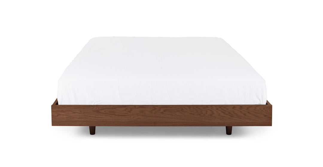 Basi Walnut Queen Bed Frame