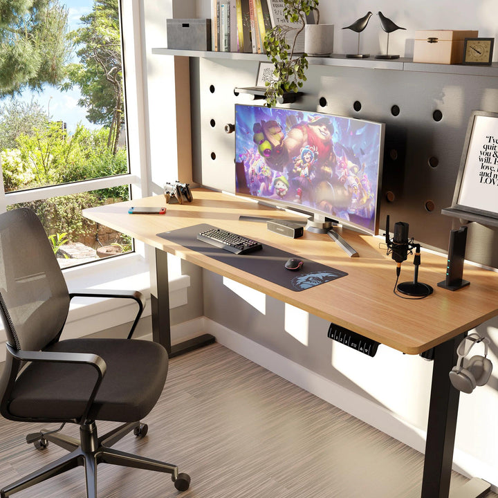 Gilman Home Office Height Adjustable Standing Desk