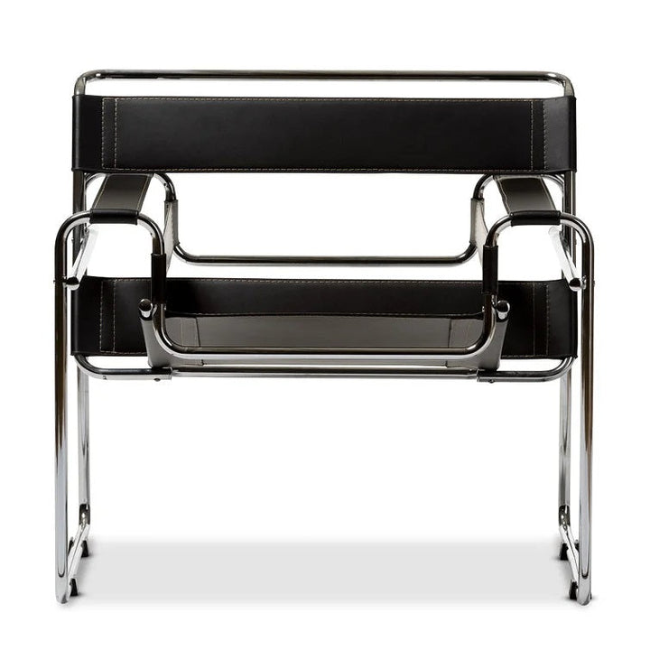 Henriquez Vegan Leather Armchair