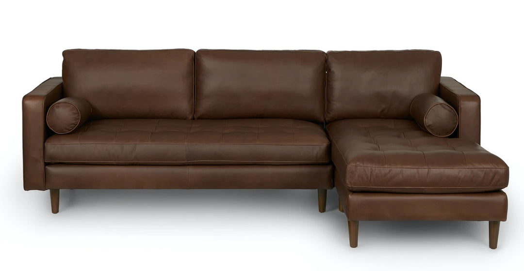 Sven Charme Chocolat Right Sectional Sofa