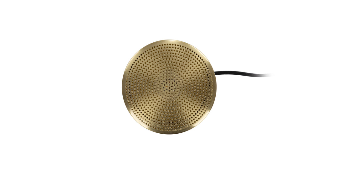 Perforate Brass Table Lamp