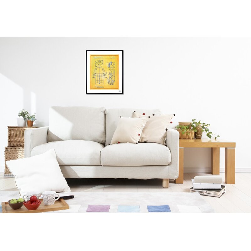 Lego Toy Figure 1979 Framed Graphic Art