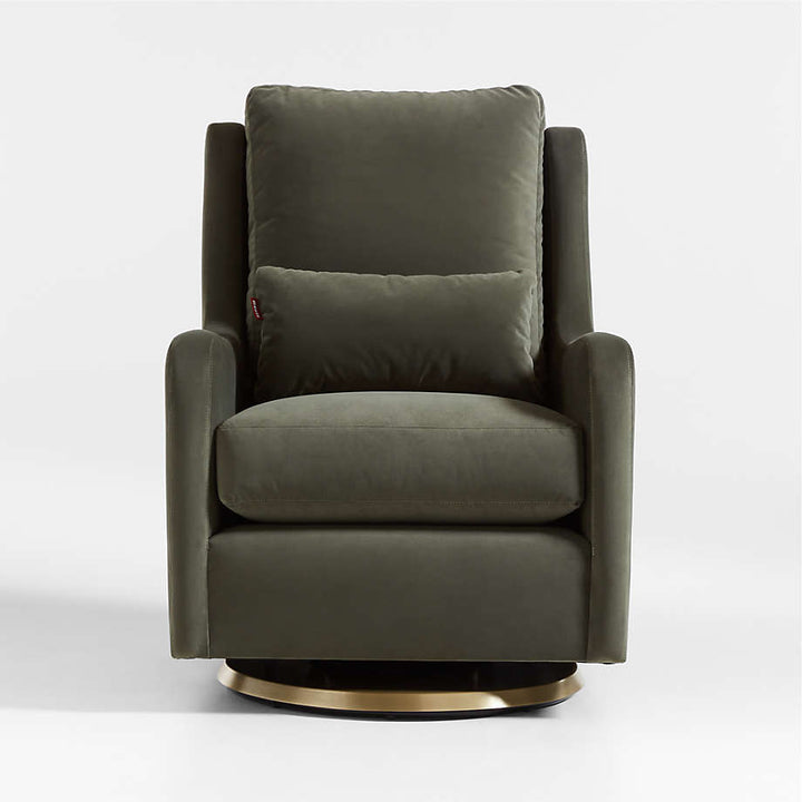 Milo Green Nursery Swivel Glider Chair