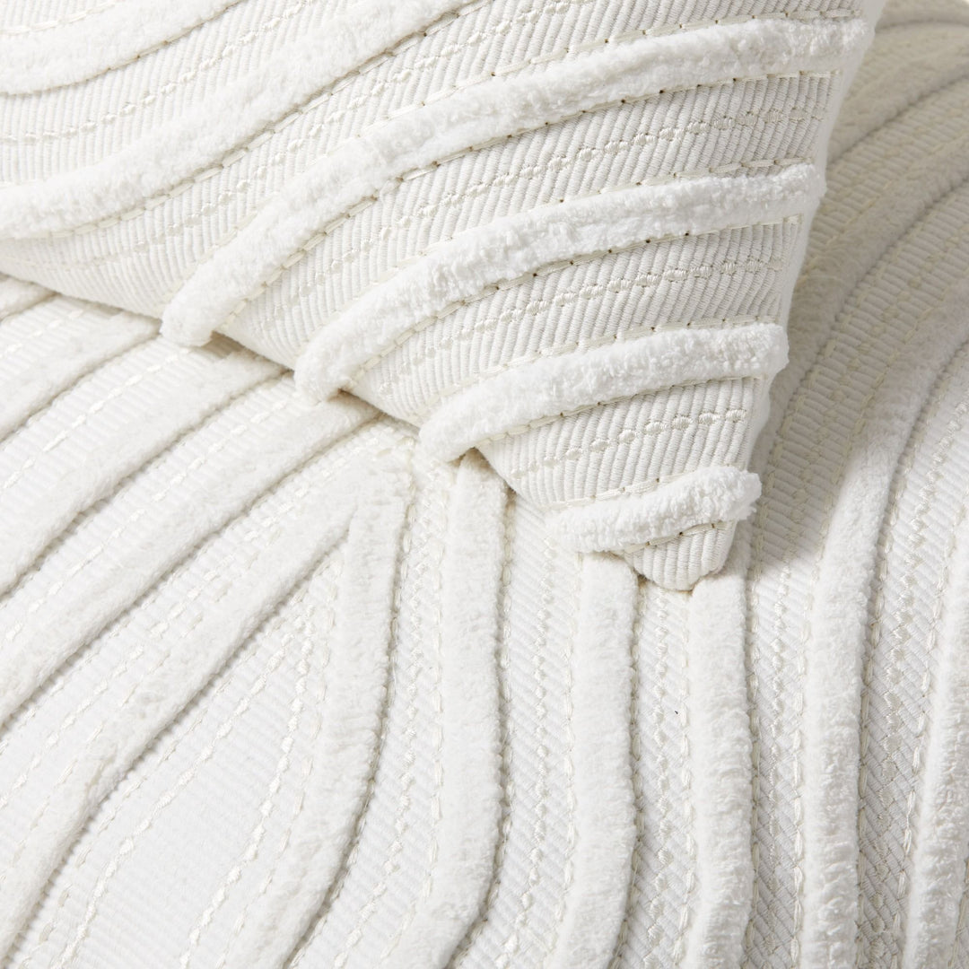 Textured Waves Pillow Cover-12"X21"