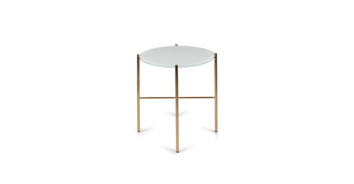 Silicus Light Gray Side Table