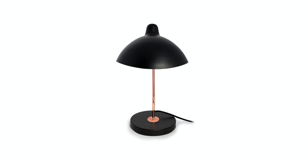 Leap Black Table Lamp