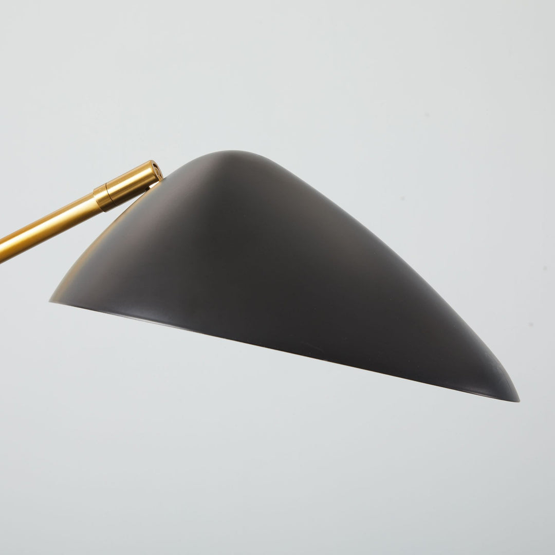 Overarching Curvilinear Mid Century Floor Lamp