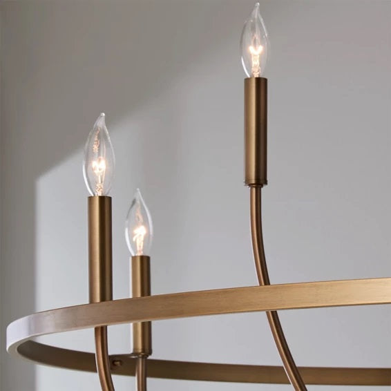 Graceful Curve Chandelier Large