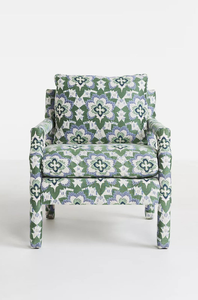 Astrea Jacquard-Woven Delaney Chair