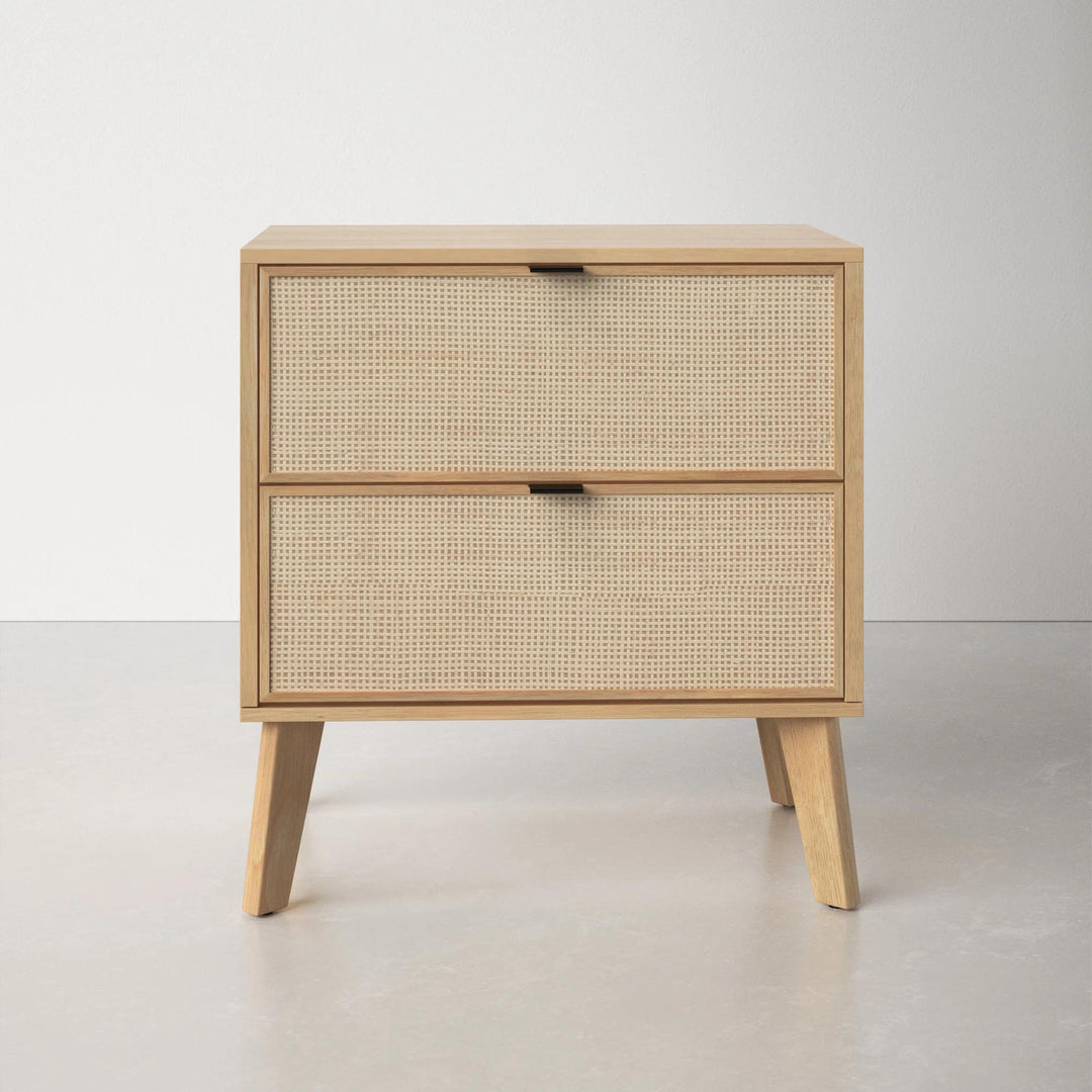 Amani Natural Cane Nightstand