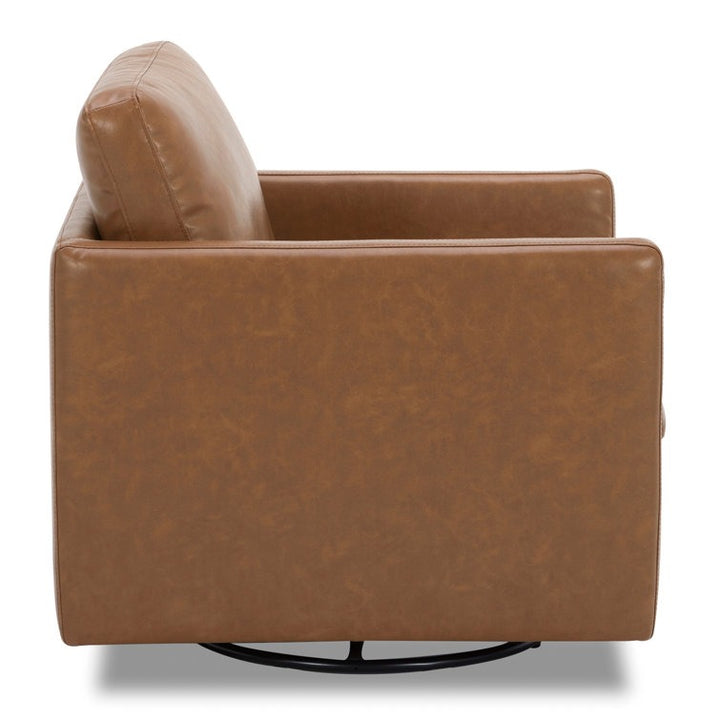 Jayaram Upholstered Swivel Armchair