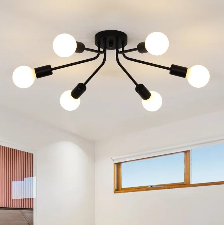 Bujer Flush Mount_Black