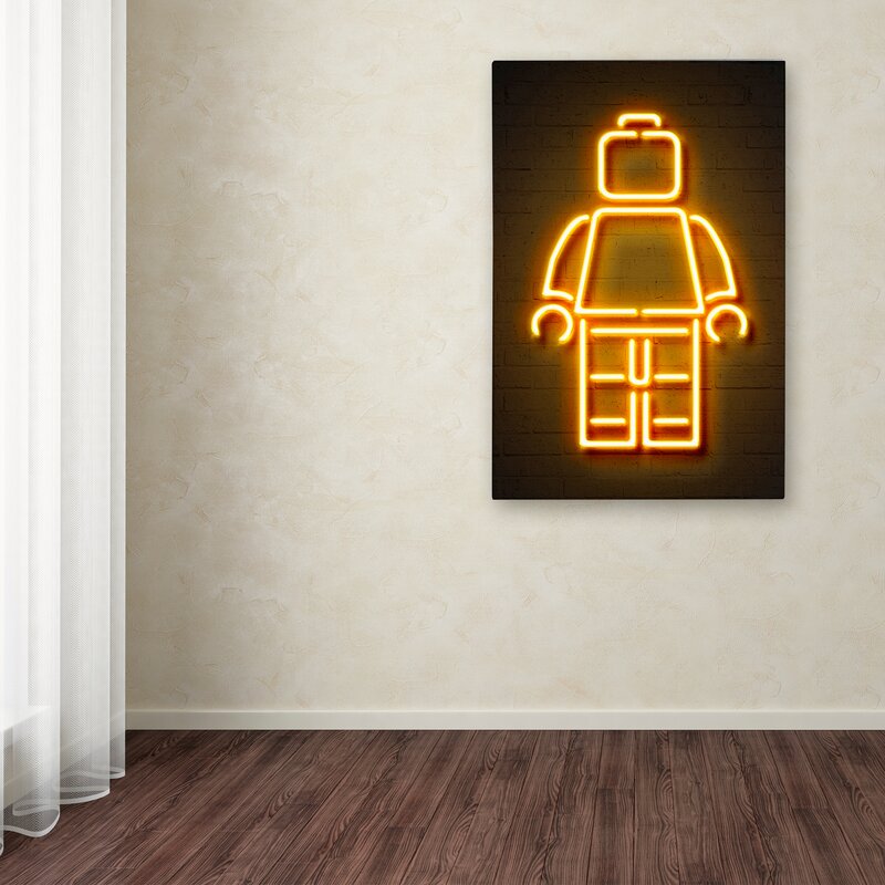 Octavian Mielu Minifig Graphic Art on Canvas Unframed