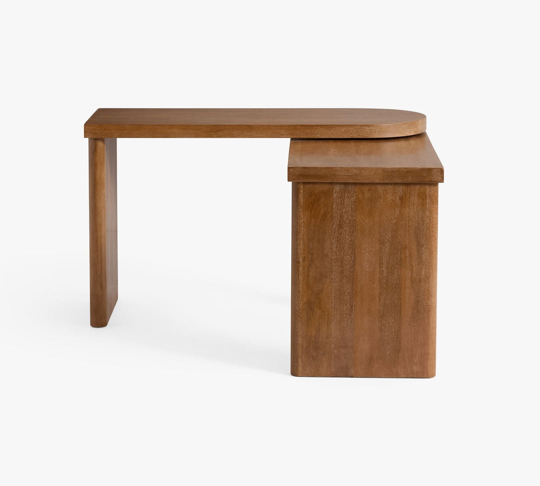 Cayman L Shape Rotating Desk