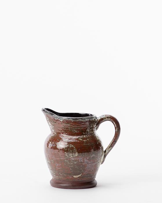 Handled Stoneware Pitcher