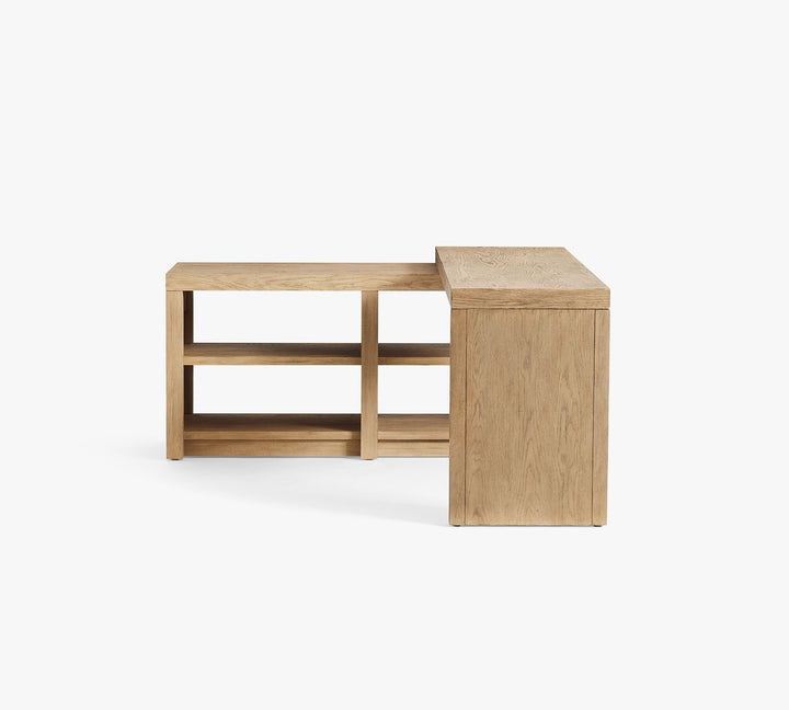 Dillon L Shape Rotating Desk