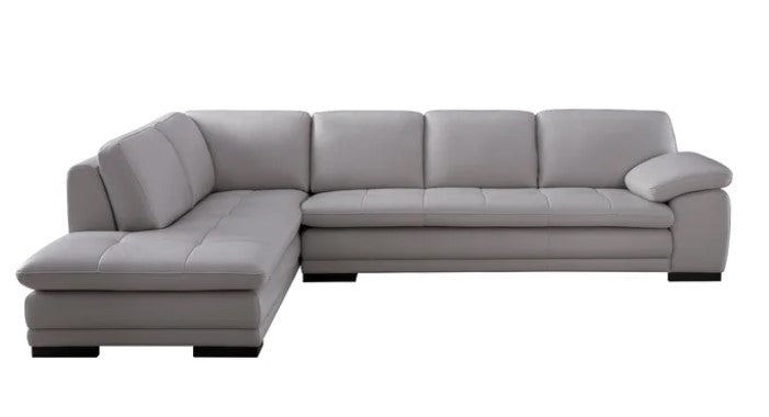 2 Piece Upholstered Sectional_Smoke Gray