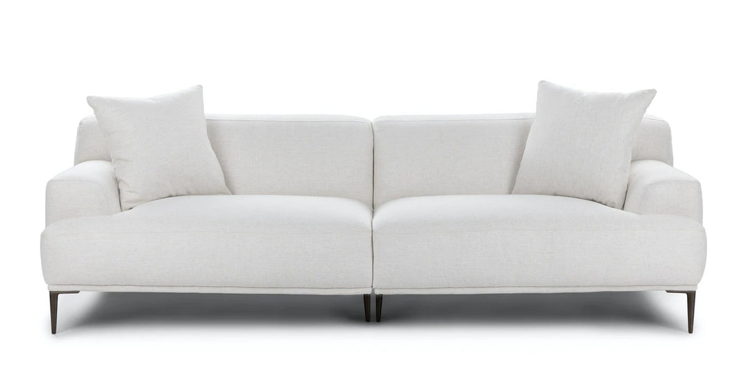 Abisko Quartz White Sofa