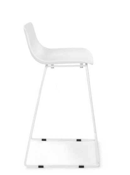 Anco White Counter Stool