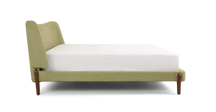 Uden Light Willow Green Queen Bed