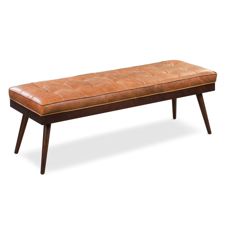 Luca Leather Bench