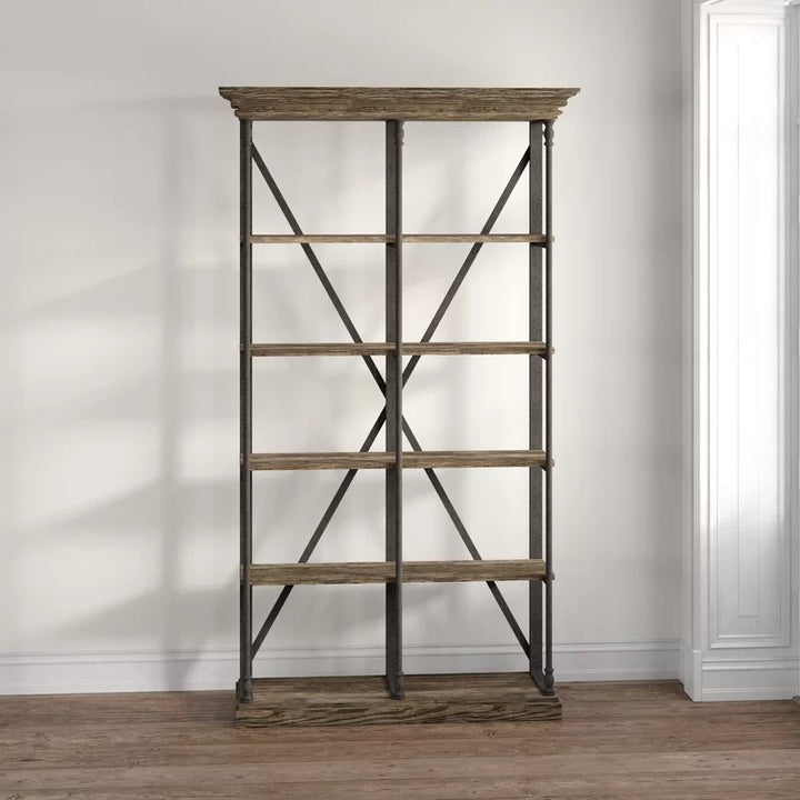 Harlee Etagere Bookcase