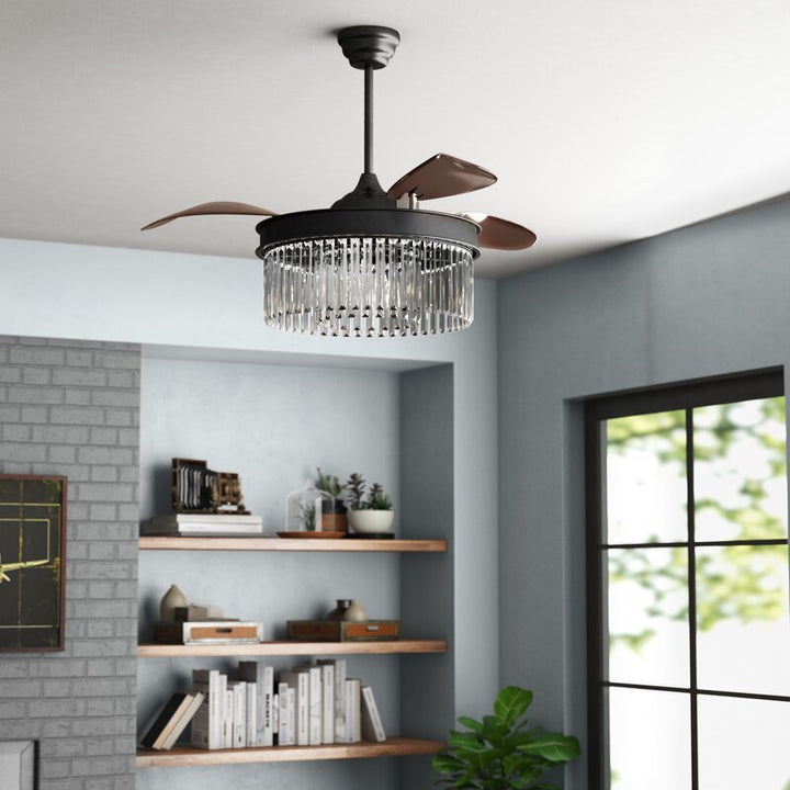 SCHULZE BLADE RETRACTABLE BLADES CEILING FAN