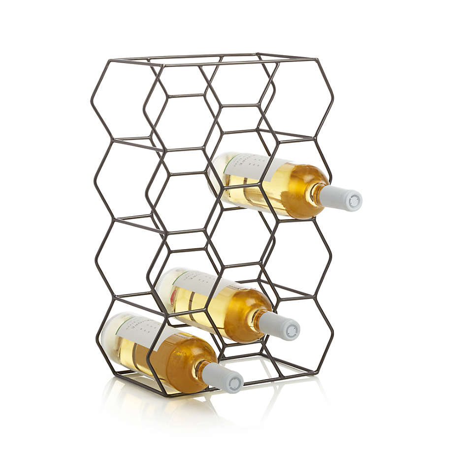 Bottle Graphite Wine Rack