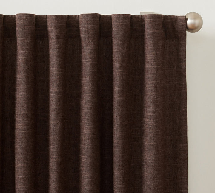 Emery Linen Blackout Curtain-50"x84"