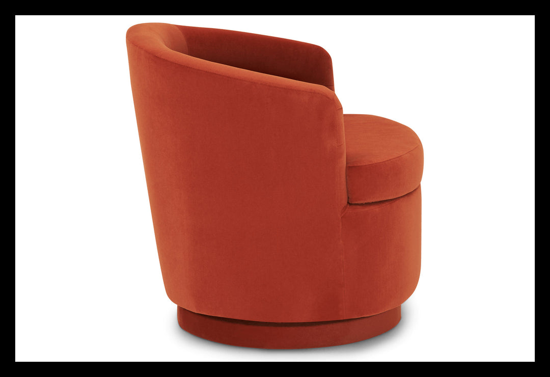 Gwyneth Swivel Chair with Storage