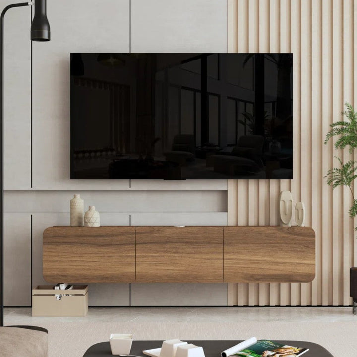 Callysta Floating TV Stand Up to 78"