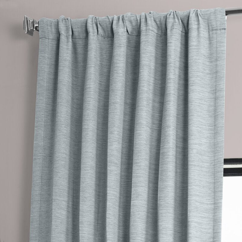 Freemansburg Room Darkening Rod Pocket Single Curtain Panel 96"