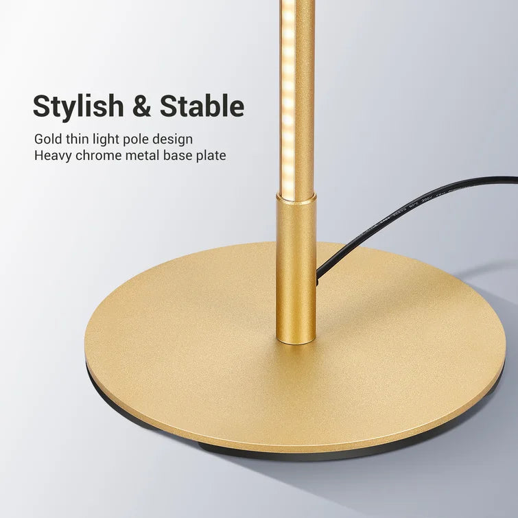 Allana 58" Dimmable LED Corner Floor Lamp