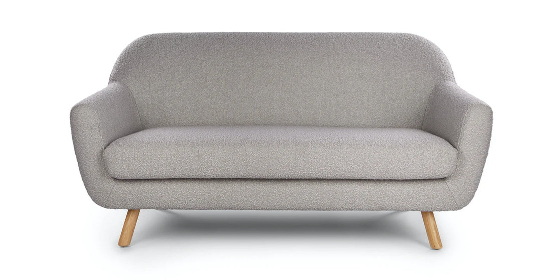 Gabriola Dover Gray Boucle Loveseat