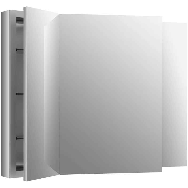 Kohler Verdera Aluminum Triple Door Medicine Cabinet