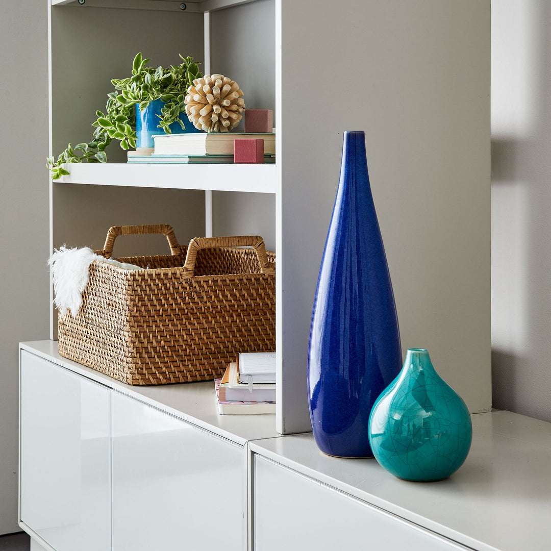 Bright Ceramic Vases Tall Teardrop