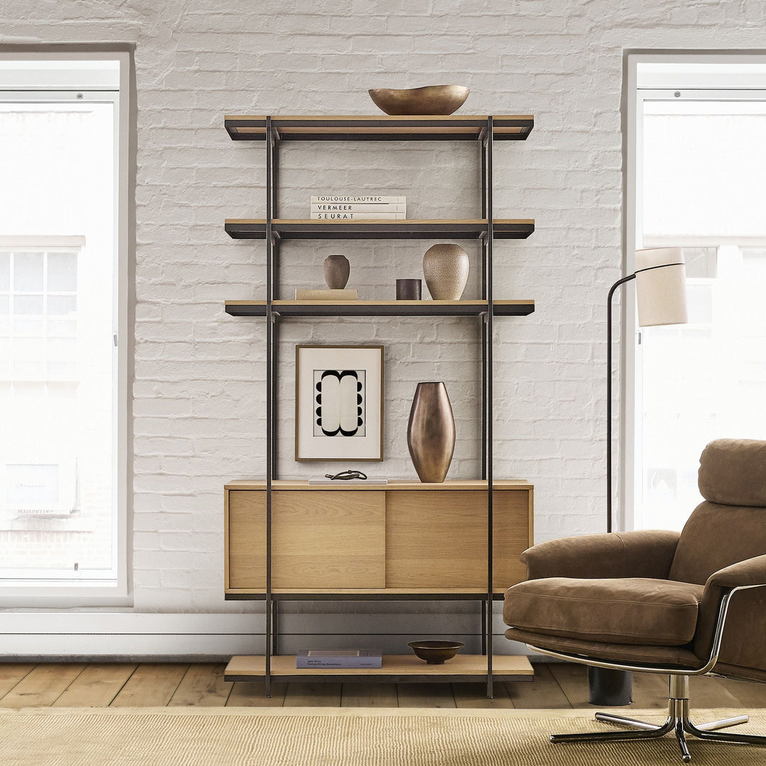 Pierce Narrow Storage Shelf Unit