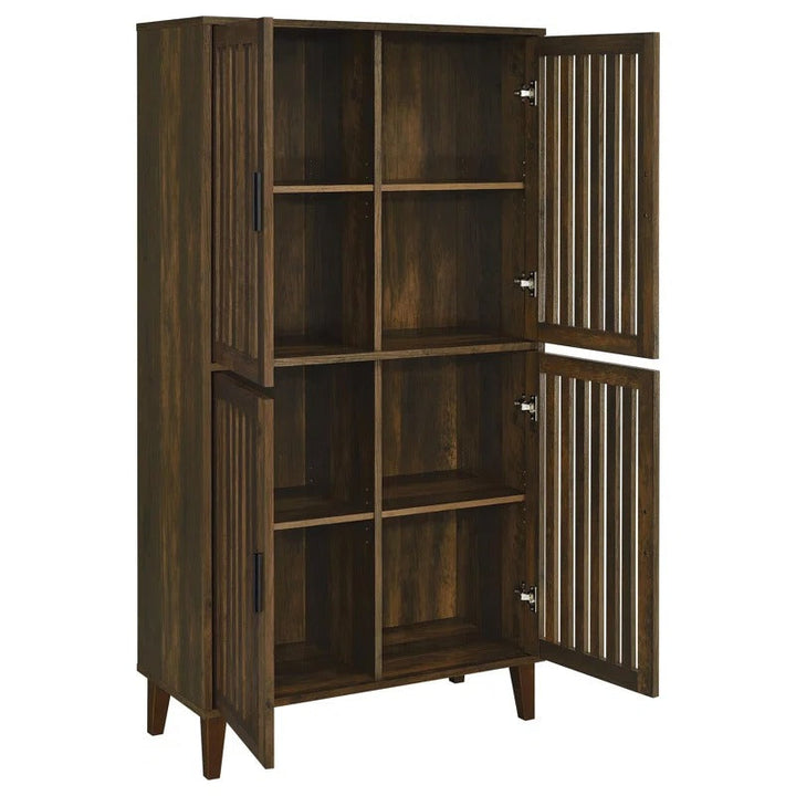 Hiroshi 4 Door Tall Accent Cabinet