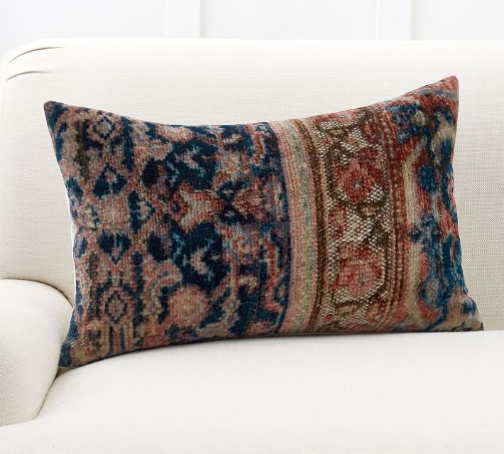 Amaya Velvet Lumbar Pillow Cover