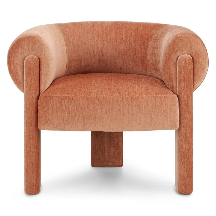 Everse Melange Brown Lounge Chair