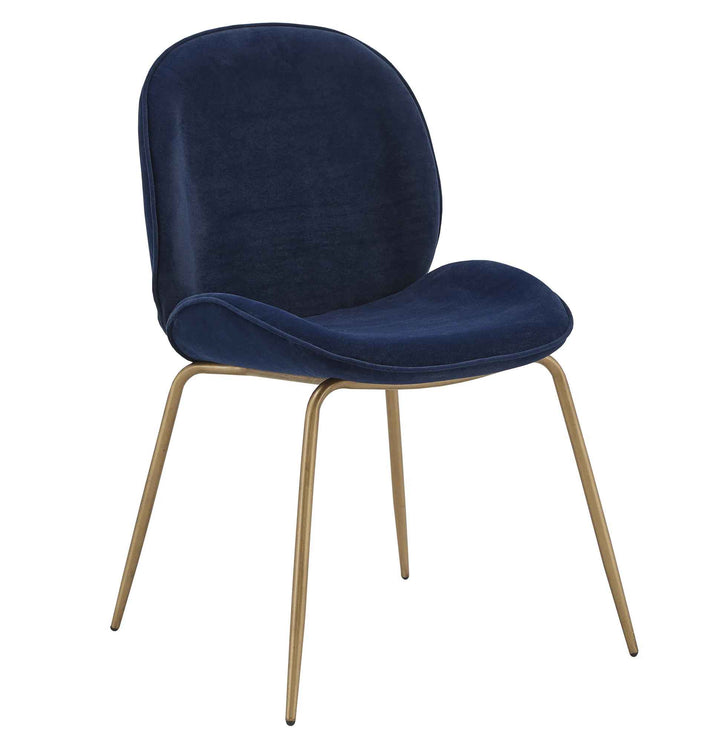 Adalee Velvet Upholstered Side Chair (Set of 2)