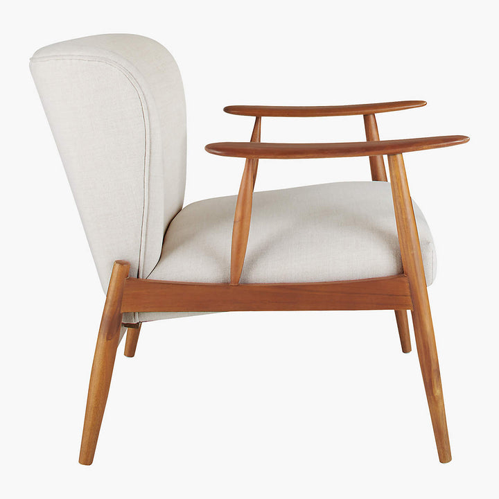 Troubadour Natural Wood Frame Chair