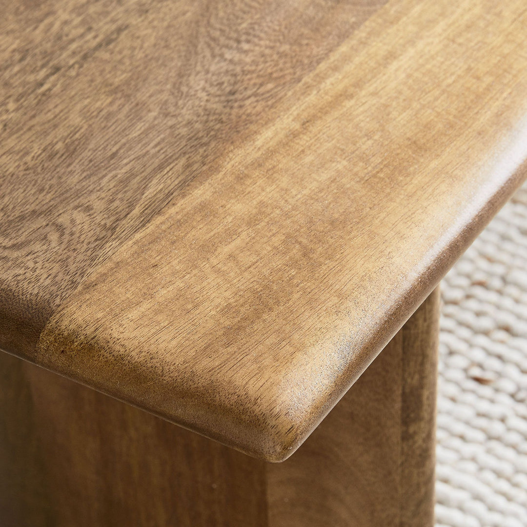 Anton Solid Wood Dining Bench-58"