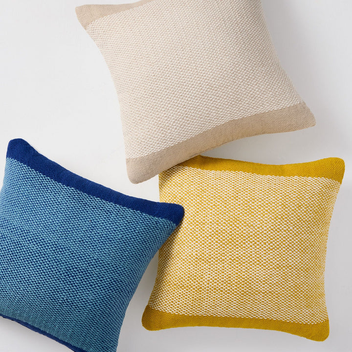 Banded Basketweave Pillow-20"x20"