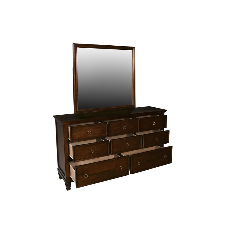 Westhampton 8 Drawer Solid Wood Dresser