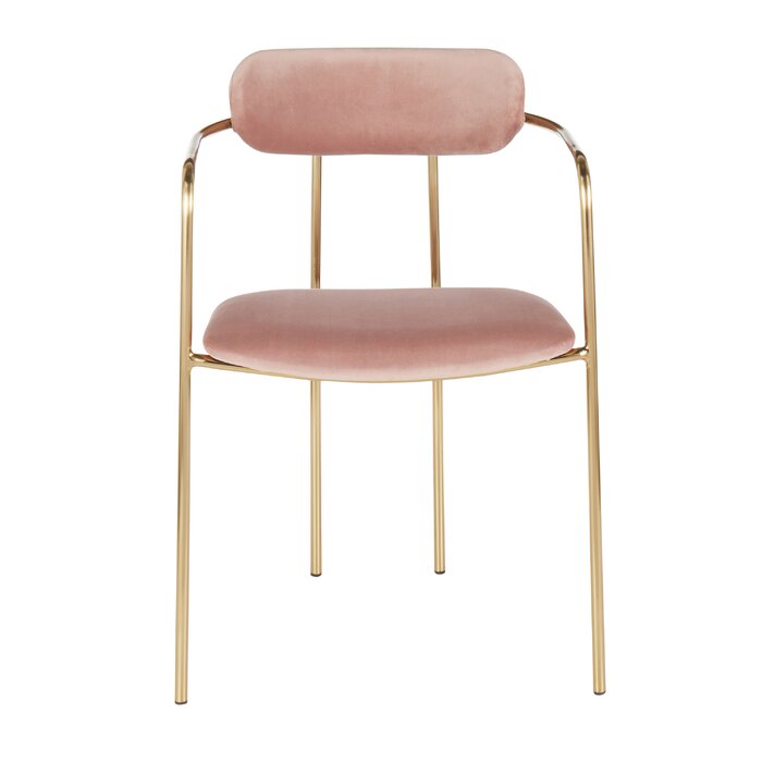 Bellatrix Velvet Upholstered Arm Chair